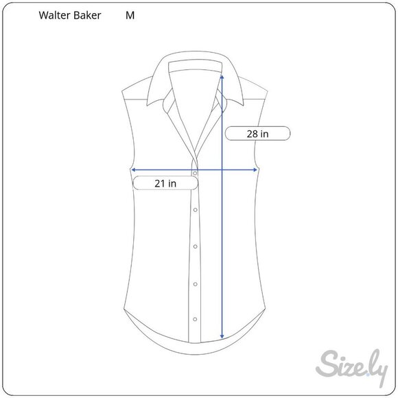 WALTER BAKER Sylvia Top In White Size‎ Medium - Picture 8 of 9